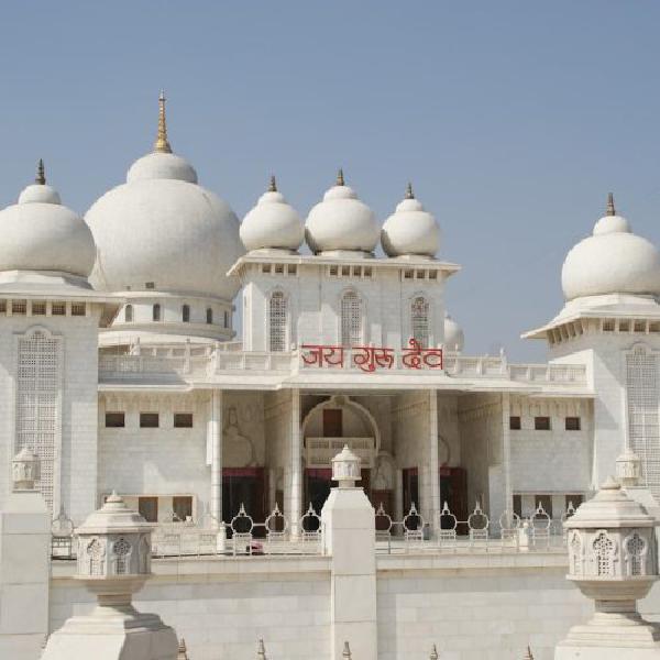 Nam Yog Sadhana Mandir - Beautiful temple architecture with spiritual ambiance